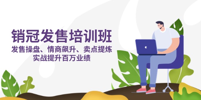 （14203期）销冠 发售培训班：发售 操盘+情商 飙升+卖点 提炼，实战提升百万业绩-轻创项目网